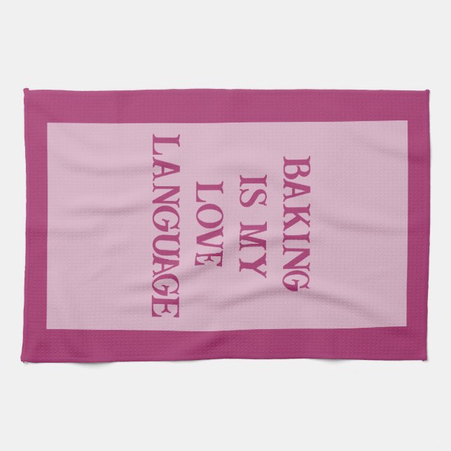 Berry - Weiße Küchentücher (Horizontal)