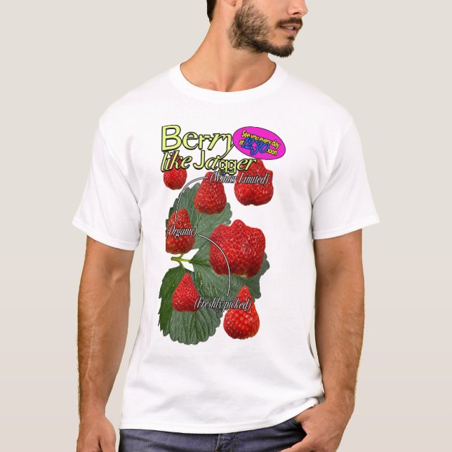 Berry wie Jagger T - Shirt (Vorderseite)