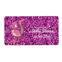 Berry Yogurt Reptilian Bird Wein oder Wasserflasch