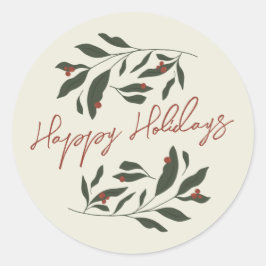 Berryful Botanic Christmas Sticker