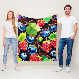 Berryful Delight Art Fleecedecke