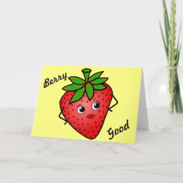 BerryGood gut getane Grußkarte Karte