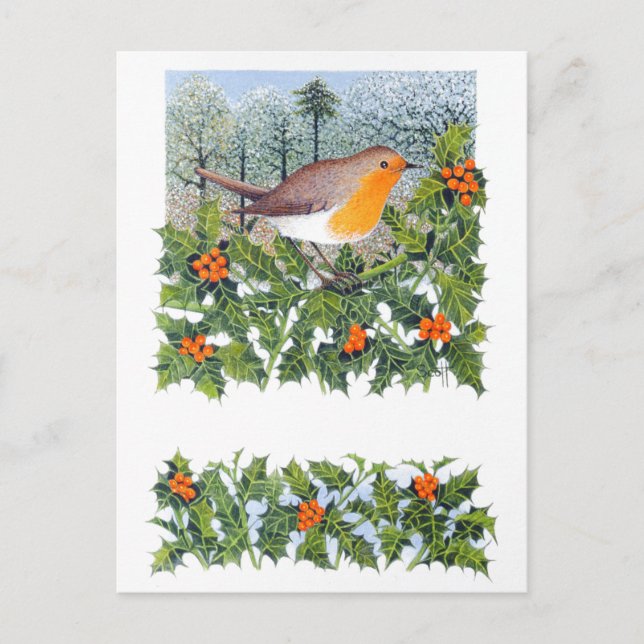 Berrying Postkarte (Vorderseite)