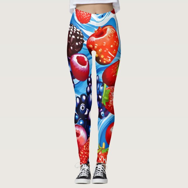 Berrylicious Blue Dream Leggings (Vorderseite)