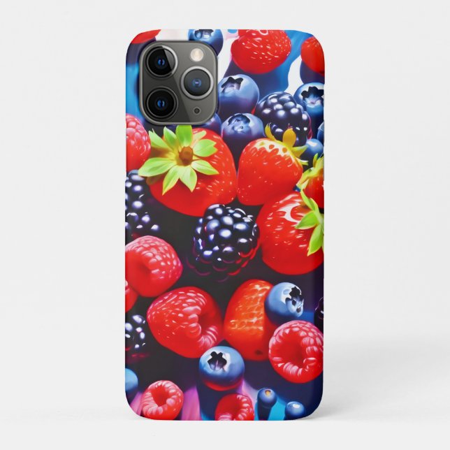 Berrylicious Burst Case-Mate iPhone Hülle (Rückseite)