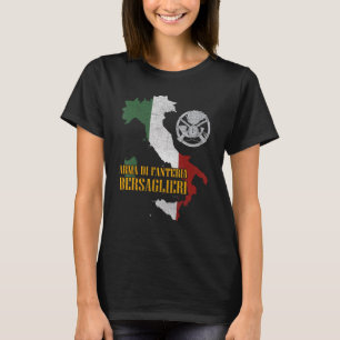 Bersaglieri, italienische Sondereinsatztruppe Mili T-Shirt