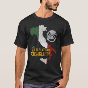 Bersaglieri, italienische Sondereinsatztruppe Mili T-Shirt