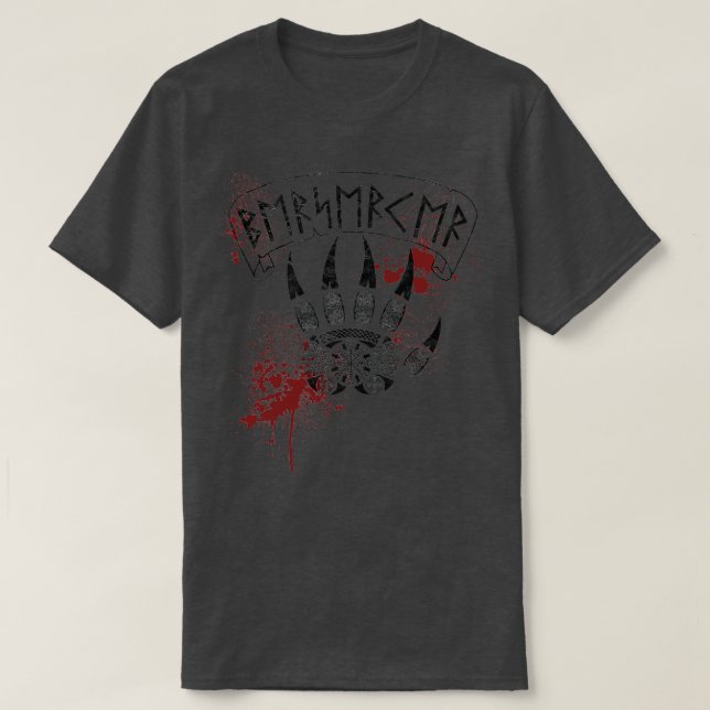 Berserk Viking Style T-Shirt (Design vorne)