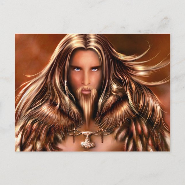 Berserker Postcard 2 von Nellis Eketorp Postkarte (Vorderseite)