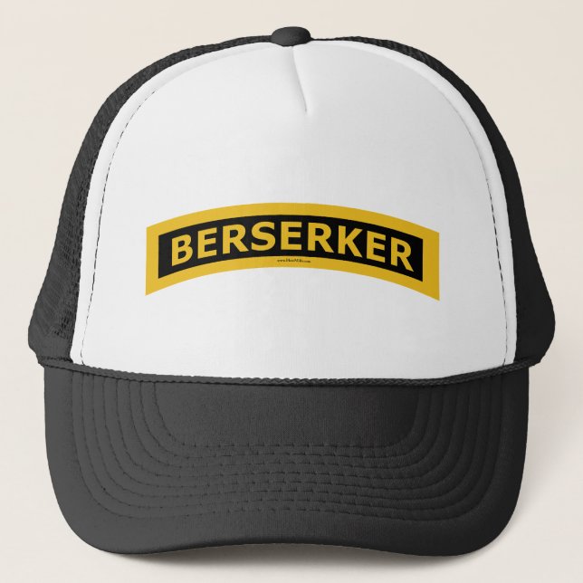 Berserker Vorsprung - Gelb Truckerkappe (Vorderseite)