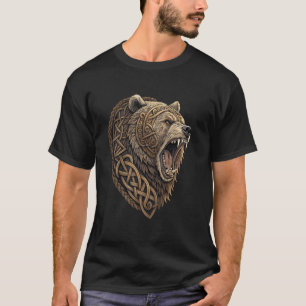 Berserkeru2019s Totem u2013 Wikinger-Bär-Symbol vo T-Shirt