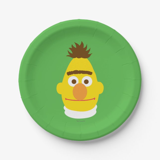 Bert Face Pappteller (Vorderseite)