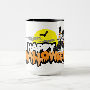 Bert und Ernie Frohe Halloween Tasse