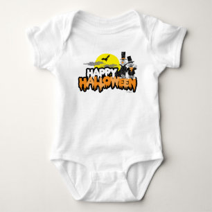 Bert und Ernie Frohes Halloween Baby Strampler