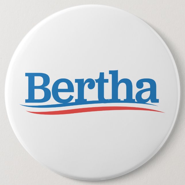 Bertha "Bernie" Grateful Dead Button (Vorderseite)