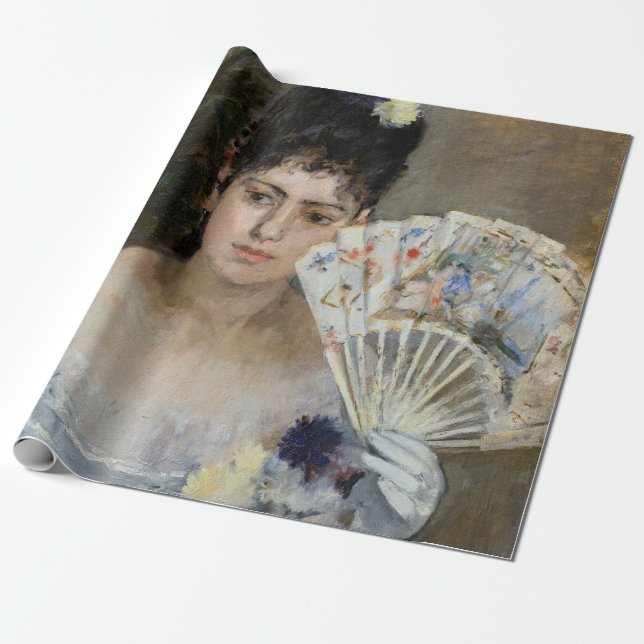 Berthe Morisot - Auf dem Bal Geschenkpapier (Ungerollt)