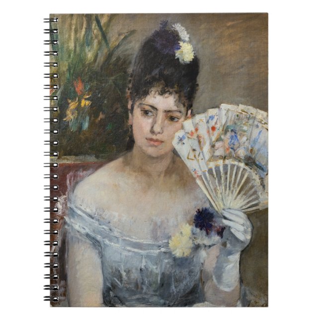 Berthe Morisot - Auf dem Bal Notizblock (Vorderseite)
