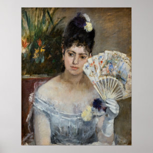 Berthe Morisot - Auf dem Bal Poster