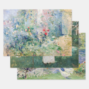 Berthe Morisot - Auswahl der Meisterwerke Geschenkpapier Set