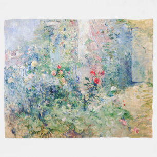 Berthe Morisot - Der Garten in Bougival Fleecedecke