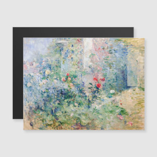 Berthe Morisot - Der Garten in Bougival Magnetkarte