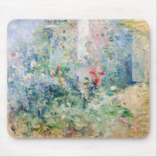 Berthe Morisot - Der Garten in Bougival Mousepad