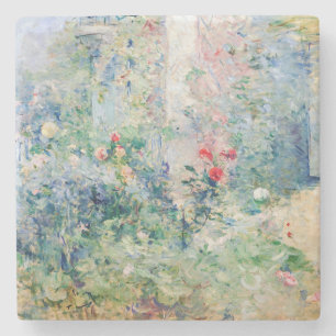 Berthe Morisot - Der Garten in Bougival Steinuntersetzer