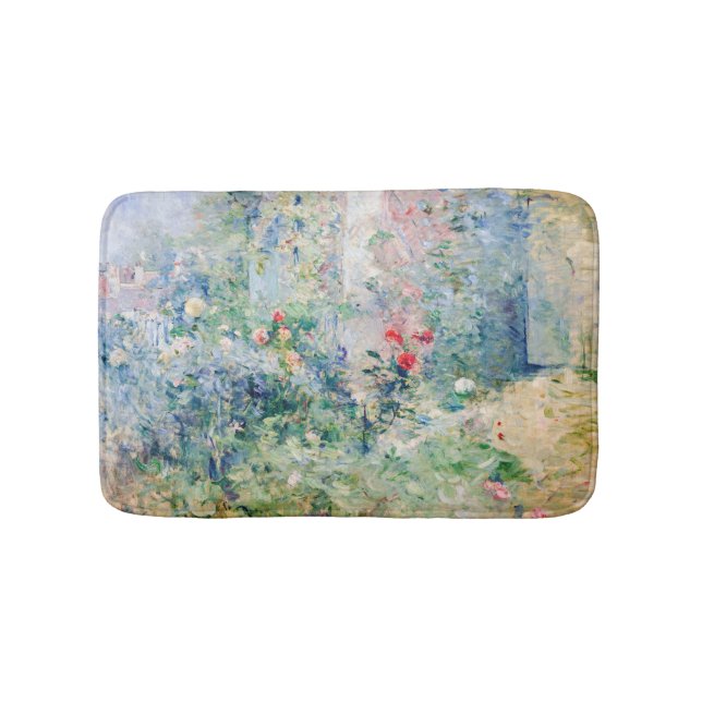 Berthe Morisot - Der Garten von Bougival Badematte (Vorderseite)