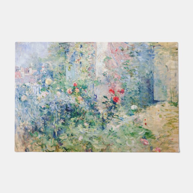 Berthe Morisot - Der Garten von Bougival Fußmatte (Vorderseite)