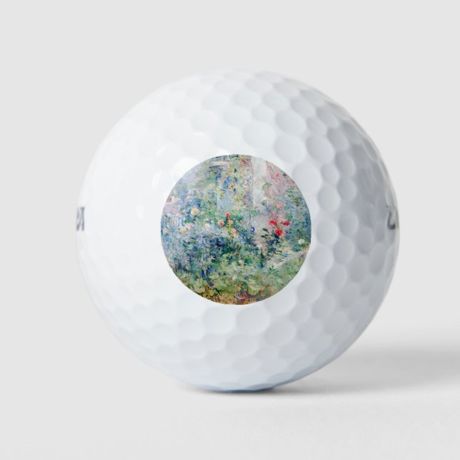 Berthe Morisot - Der Garten von Bougival Golfball (Vorderseite)