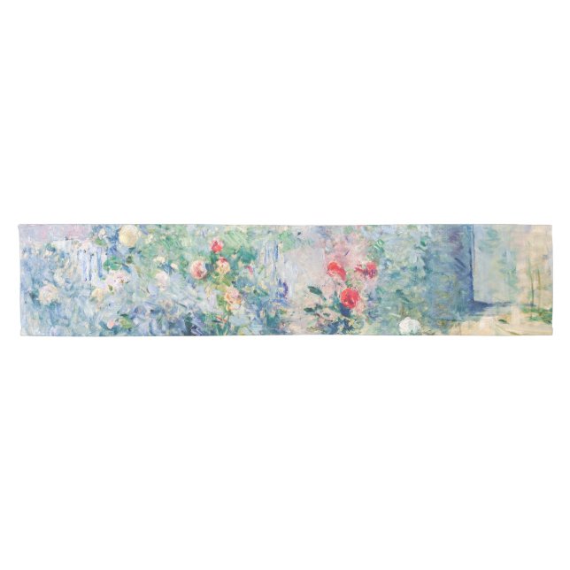 Berthe Morisot - Der Garten von Bougival Kurzer Tischläufer (Horizontal)
