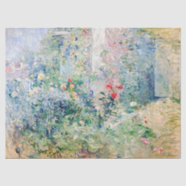 Berthe Morisot - Der Garten von Bougival Seidenpapier
