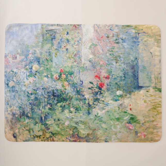Berthe Morisot - Der Garten von Bougival Sherpadecke (Vorderseite (Horizontal))