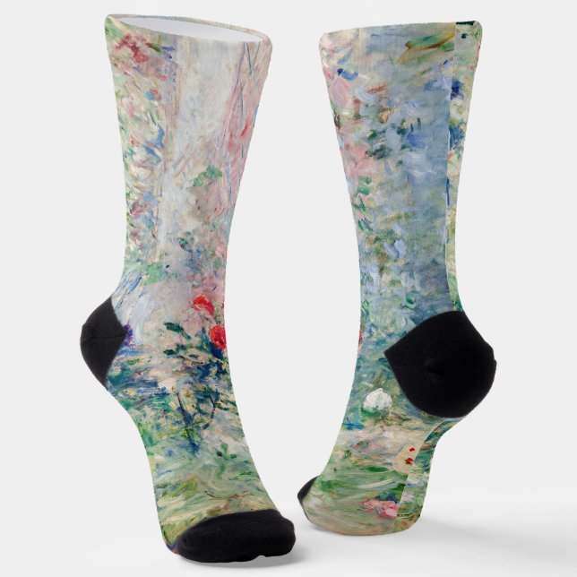 Berthe Morisot - Der Garten von Bougival Socken (Gewinkelt)