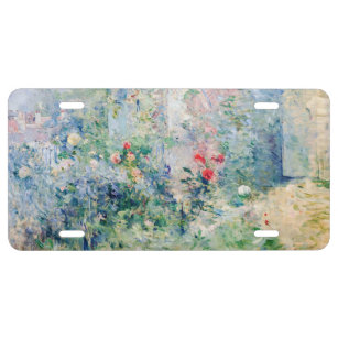 Berthe Morisot - Der Garten von Bougival US Nummernschild