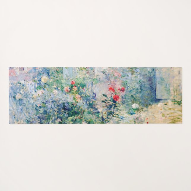 Berthe Morisot - Der Garten von Bougival Yogamatte (Rückseite (Horizontal))