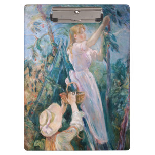Berthe Morisot - Die Kirschpflückerin Klemmbrett