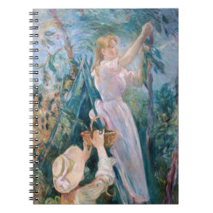 Berthe Morisot - Die Kirschpflückerin Notizblock