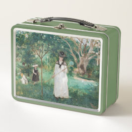 Berthe Morisot - Die Schmetterlingsjagd Metall Brotdose