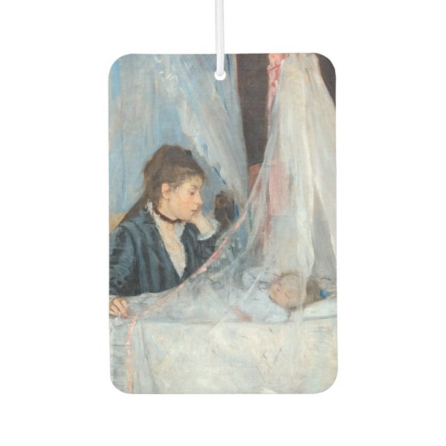 Berthe Morisot - Die Wiege Autolufterfrischer (Vorderseite)