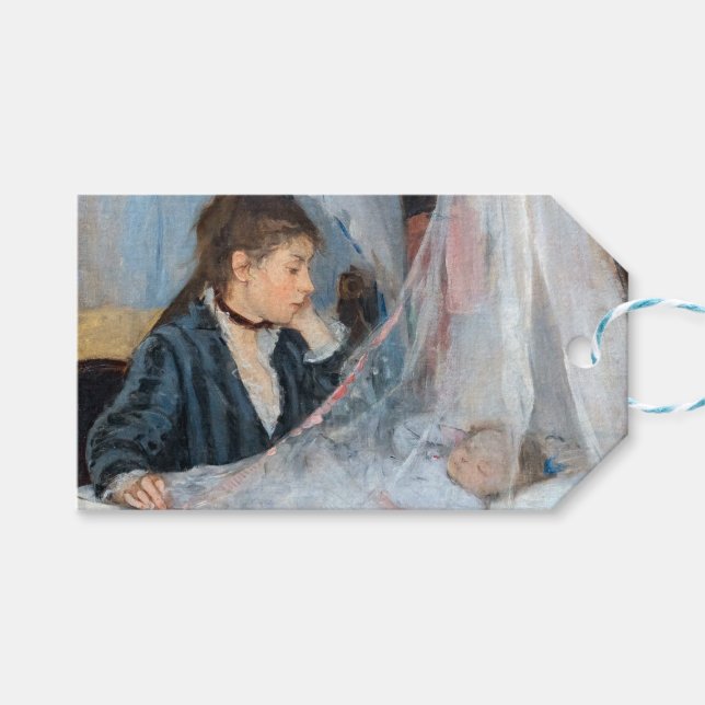 Berthe Morisot - Die Wiege Geschenkanhänger (Vorderseite (Horizontal))