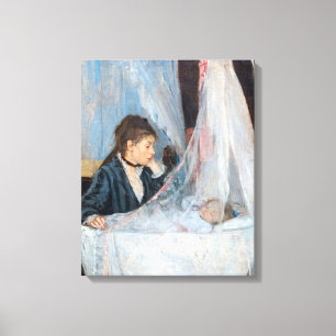 Berthe Morisot - Die Wiege Leinwanddruck