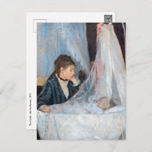 Berthe Morisot - Die Wiege Postkarte