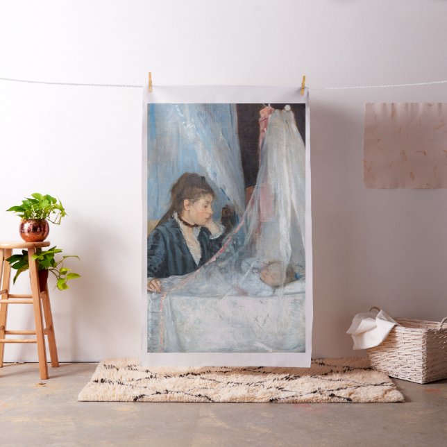 Berthe Morisot - Die Wiege Stoff (Beispiel)