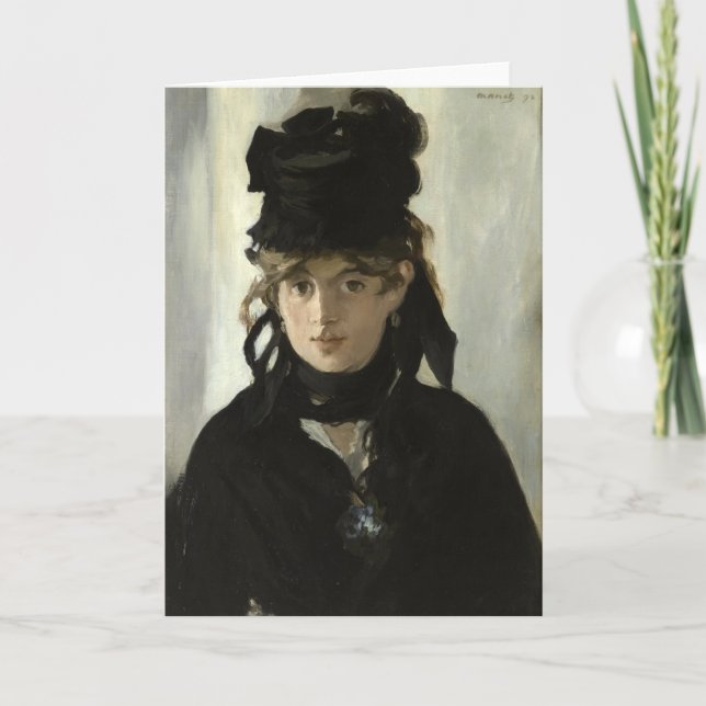 Berthe Morisot | Édouard Manet Karte (Vorderseite)