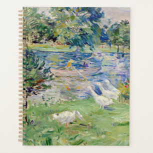 Berthe Morisot - Fille en bateau avec oie