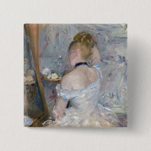 Berthe Morisot - Frau bei der Toilette Button