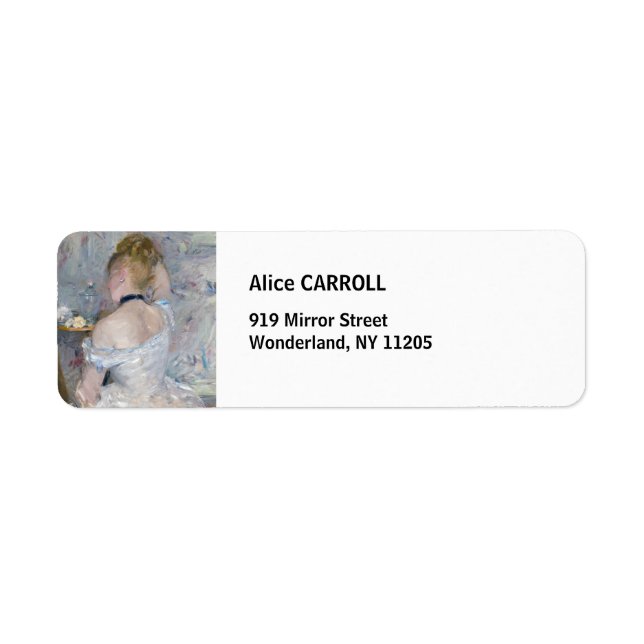 Berthe Morisot - Frau in ihrer Toilette (Vorne)