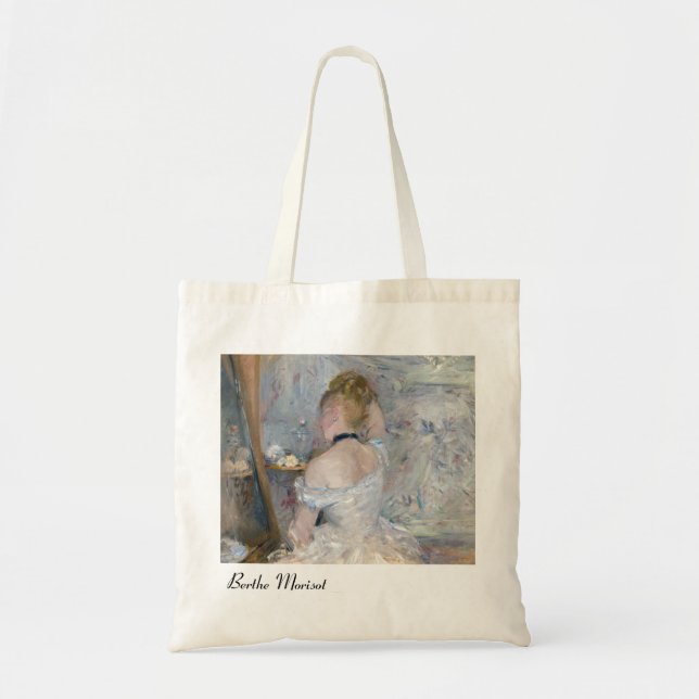 Berthe Morisot - Frau in ihrer Toilette Tragetasche (Vorne)