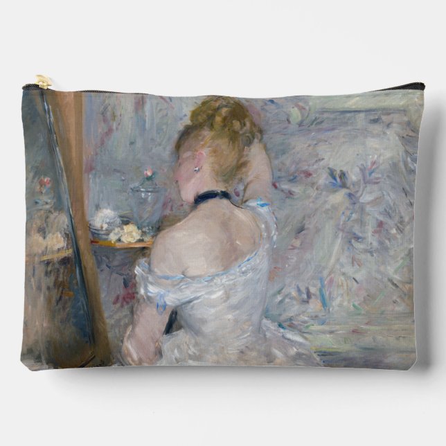 Berthe Morisot - Frau in ihrer Toilette Zubehörtasche (Vorderseite)